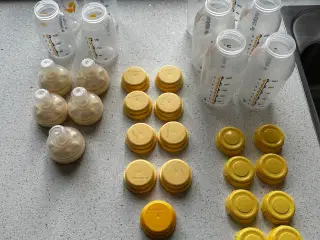 Medela sutteflasker inkl calma suttehoveder