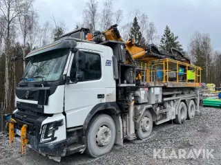 Plattformsbil AMV Volvo FM 8X4