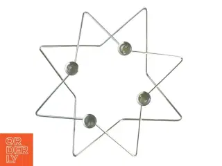 Jule advents stjerne lysestage (str. 37x7 cm)