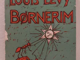 Louis Levy: Børnerim.Linoleumssnit:Karen Westman.