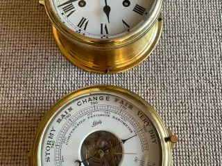 Skibsur og barometer