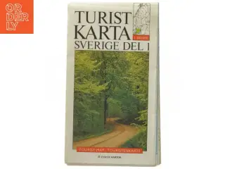 Landkort over Sverige