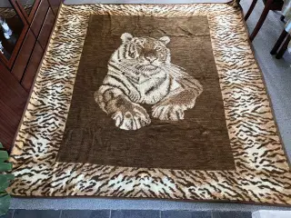 Sengetæppe. Tigermønster