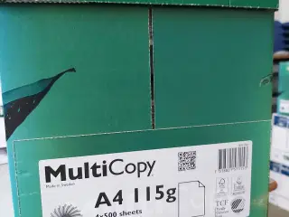 Kopipapir, 115 g. Multicopy A4