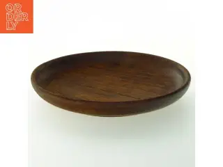 Teak Træskål fra Kay Bojesen (str. Ø. 15,5 cm)