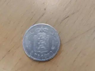 Dansk 2 krone i sølv 1875