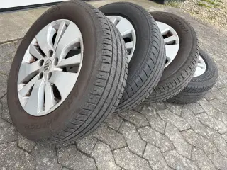 Sommerdæk på originale Suzuki-fælge