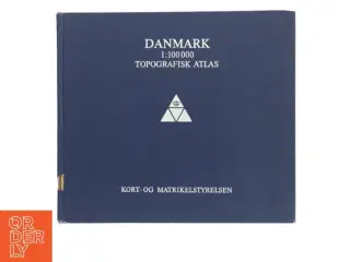 Danmark 1:100 000 Topografisk Atlas (Bog)
