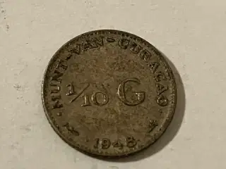 1/10 G Curacao 1948