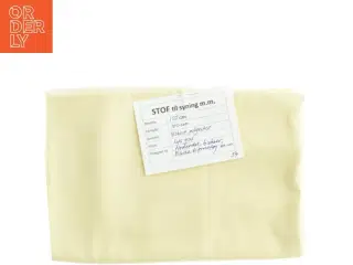 Stof, lysegul viskose-polyester stof (150 x 100 cm)