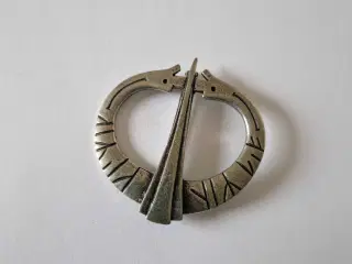 Norsk vintage vikinge broche I tin