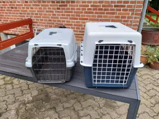 Transportkasser til små hunde eller katte. Prisen 