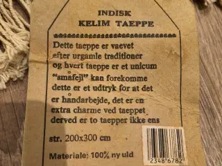 Kelim Tæppe:  -  (200 x 300 cm)