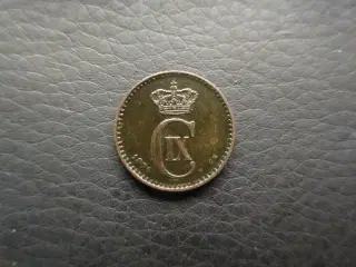 1 øre 1874 pænt eksemplar