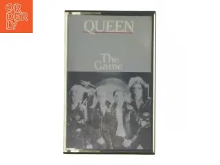 Queen kassettebånd, The Game fra Queen (str. 11x7 cm)