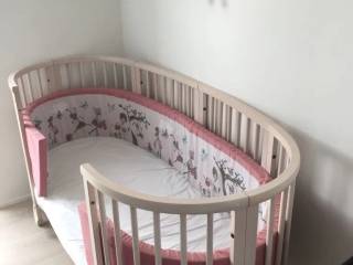 STOKKE seng - baby og junior i én