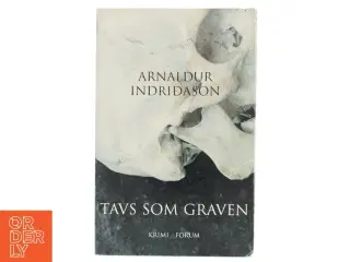 Tavs som graven : kriminalroman af Arnaldur Indri&#240;ason (Bog)