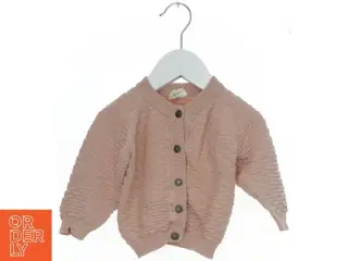 Lyserød baby cardigan fra En Fant (str. 62)