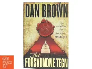 Det forsvundne tegn af Dan Brown (Bog)