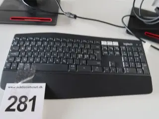 Logitech trådløs keyboard