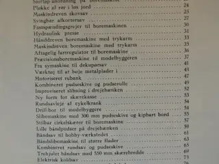 40 maskiner til værkstedet - byg dem selv, emne: a