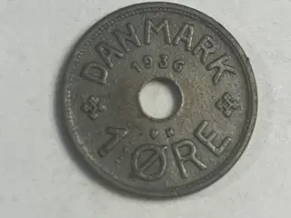 1 Øre 1936 Danmark