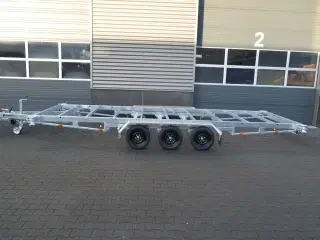 Vlemmix containertrailer 20 fod 3500 kg - 3 aksler