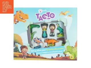 Interaktivt dinosaur spil med figurer fra Shifu legeakademiey (str. Kasse 31 x 26 x 6 cm)
