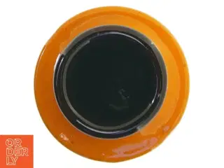 Scheurich West Germany Retro Brændt orange keramik vase (str. 27 cm)