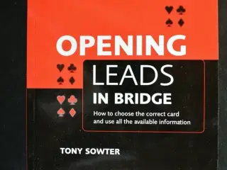 opening leads in bridge, by tony sowter, emne: hob