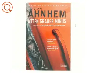 Atten grader minus af Stefan Ahnhem (Bog)