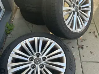 18” Opel alufælge med sommerdæk