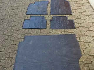 Gummimåttesæt samt bagagerums måtte til Kia XCeed 