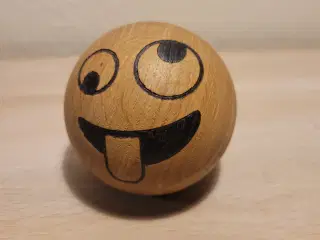 Emoji træ kugle (fjollehoved)