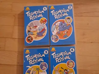 Tegnefilm Festival 1 - 4 VHS