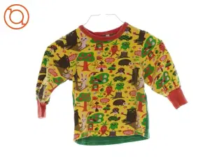 Bluse med print
