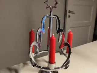 Rigtig fin adventsstage i aluminium