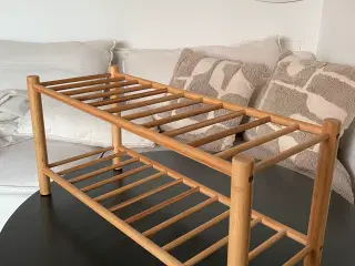 Skohylde i bambus 