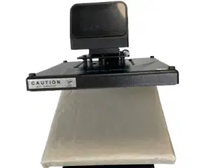Automatisk varmepresser med rulleplade og slide over- 38cm x 38cm