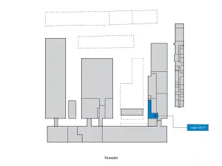 Lagerlejemål på 128 m² i Glostrup – praktisk og fleksibel løsning