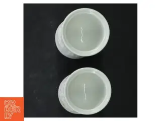 Blå og hvid porcelæn æggebægere fra Rosenthal (str. 6 cm. 2 styk)