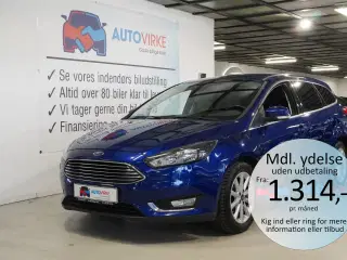 Ford Focus 1,0 EcoBoost Titanium Fun 125HK Stc 6g