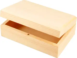 Smykkeæske, str. 14x9x5 cm, 1 stk.