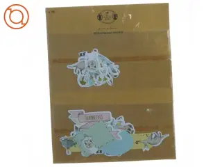 Scrapbogspapir med dyremotiver fra Søstrene Grene (str. 21 x 16 cm)