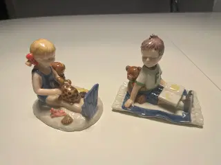 Royal Copenhagen Millennium Collection figurer