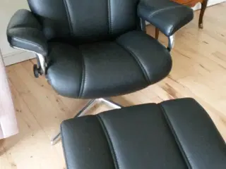 som ny stressless med skammel på cross stel