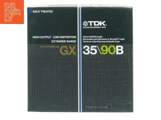 TDK GX35-90B profesionelt spolebånd