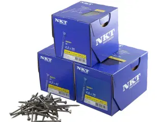 NKT Terrasseskrue 4,8 x 75 DECK+ rustfri A4 - 110 stk