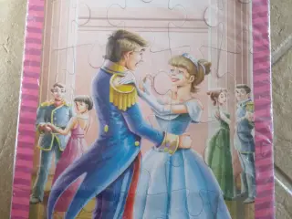 Puslespil med 25 store brikker 