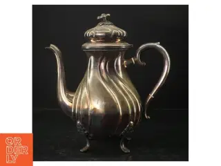 Vintage tekande i metal (str. 25 cm)